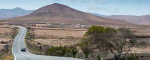 Preview wallpaper fuerteventura, highway, road, marking