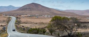 Preview wallpaper fuerteventura, highway, road, marking