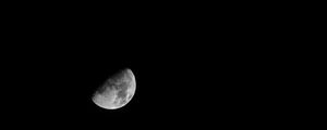 Preview wallpaper full moon, bw, moon, space, sky, night, satellite