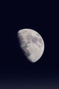 Preview wallpaper full moon, moon, dark