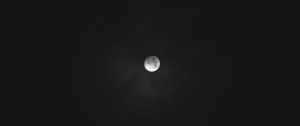 Preview wallpaper full moon, moon, night, sky