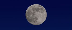 Preview wallpaper full moon, moon, sky, night