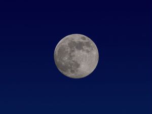 Preview wallpaper full moon, moon, sky, night