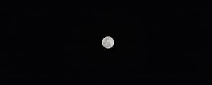 Preview wallpaper full moon, moon, sky, night, black, darkness