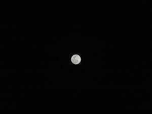Preview wallpaper full moon, moon, sky, night, black, darkness