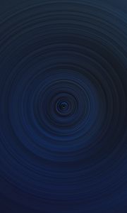 Preview wallpaper funnel, circles, abstraction, blue, dark
