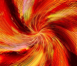 Preview wallpaper funnel, lines, abstraction, orange