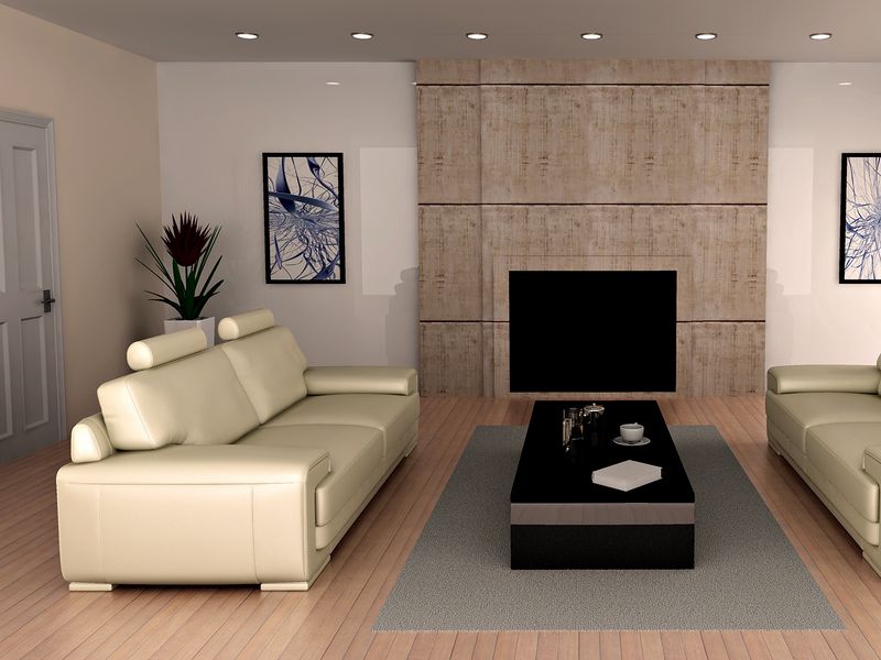 Download wallpaper 800x600 furniture, design, white, living room pocket pc, pda hd background