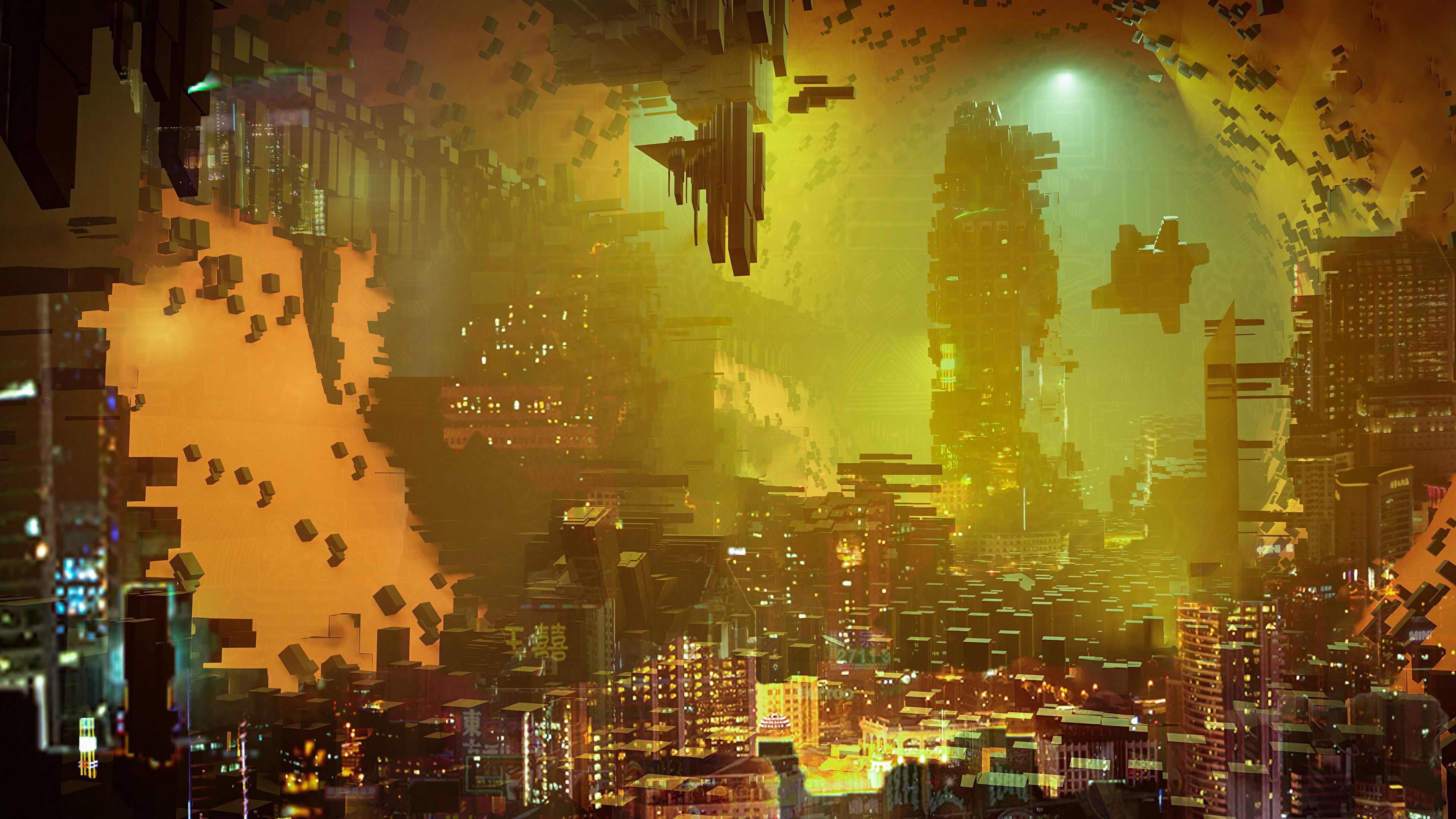 Daily Wallpaper - 💬 City Of Future [3840x2160]. Seen here
