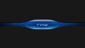 Preview wallpaper fwa, black, blue, abstract