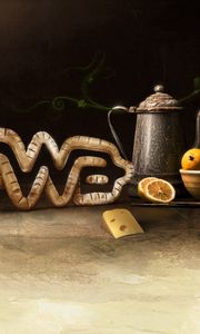 Preview wallpaper fwa, food, tea, table