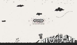 Preview wallpaper fwa, toys, center, abstract, white