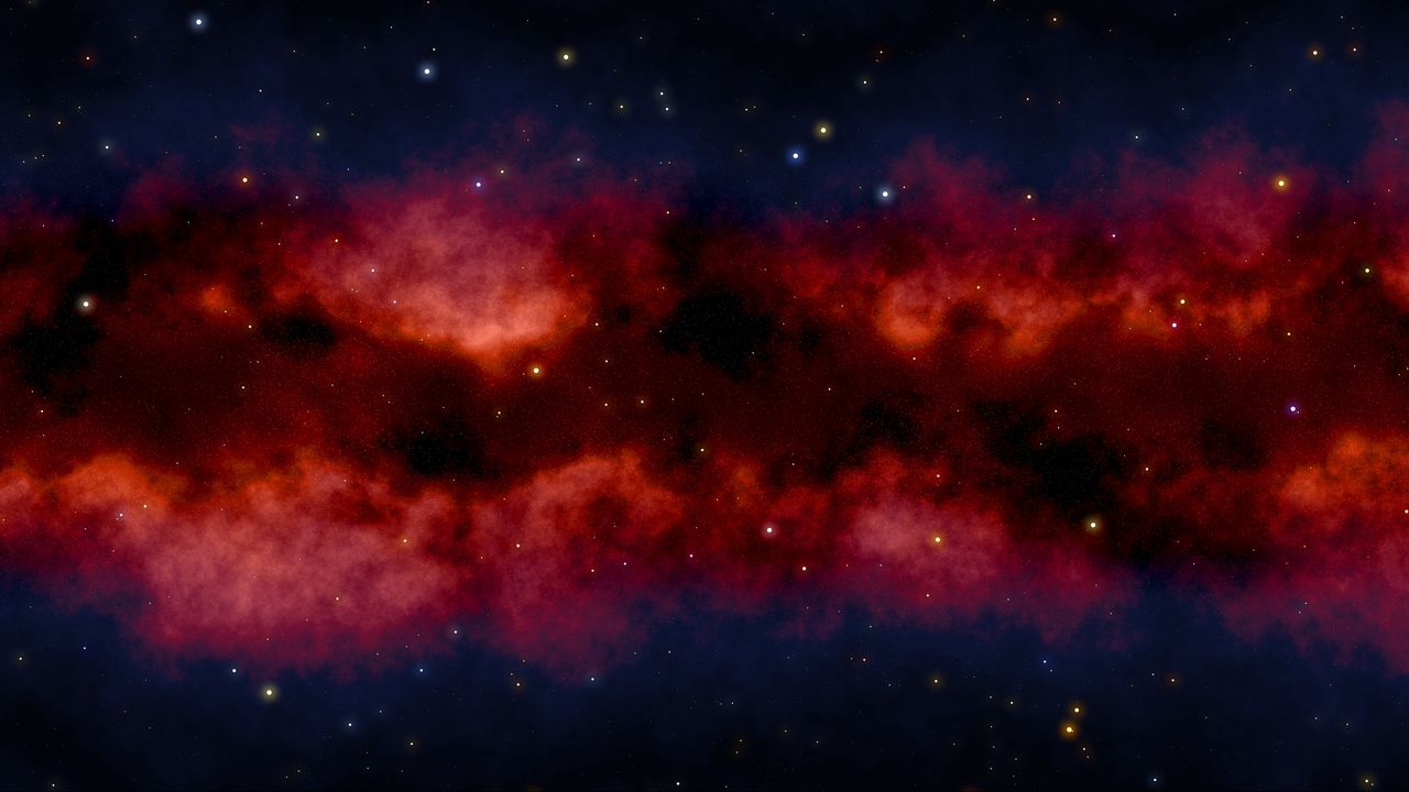 Wallpaper galaxy, constellations, outer space