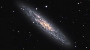 Preview wallpaper galaxy, glare, stars, space