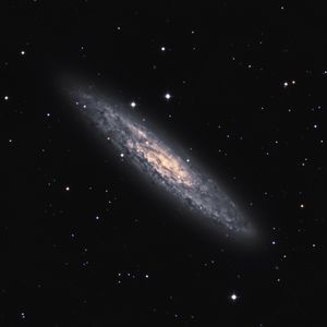 Preview wallpaper galaxy, glare, stars, space