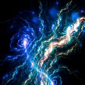 Preview wallpaper galaxy, glow, dark