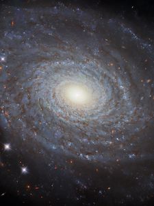 Preview wallpaper galaxy, glow, glare, stars, space