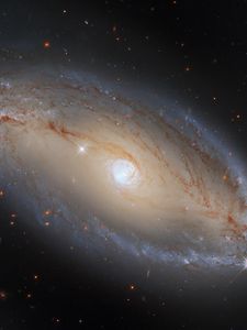 Preview wallpaper galaxy, glow, nebula, stars, space