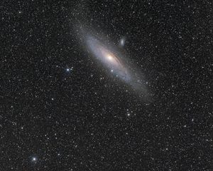 Preview wallpaper galaxy, glow, shine, stars, space