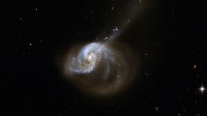 Preview wallpaper galaxy, nebula, glow, glare, stars, space