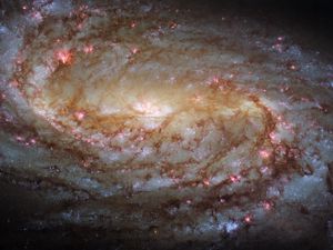 Preview wallpaper galaxy, nebula, glow, space