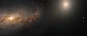Preview wallpaper galaxy, nebula, glow, space, stars