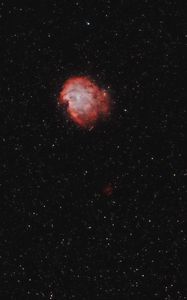 Preview wallpaper galaxy, nebula, red, stars, space