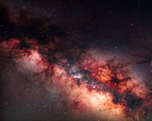 Preview wallpaper galaxy, nebula, shine, stars, space
