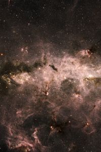 Preview wallpaper galaxy, nebula, space, stars, light