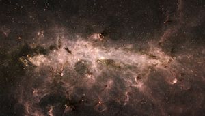 Preview wallpaper galaxy, nebula, space, stars, light