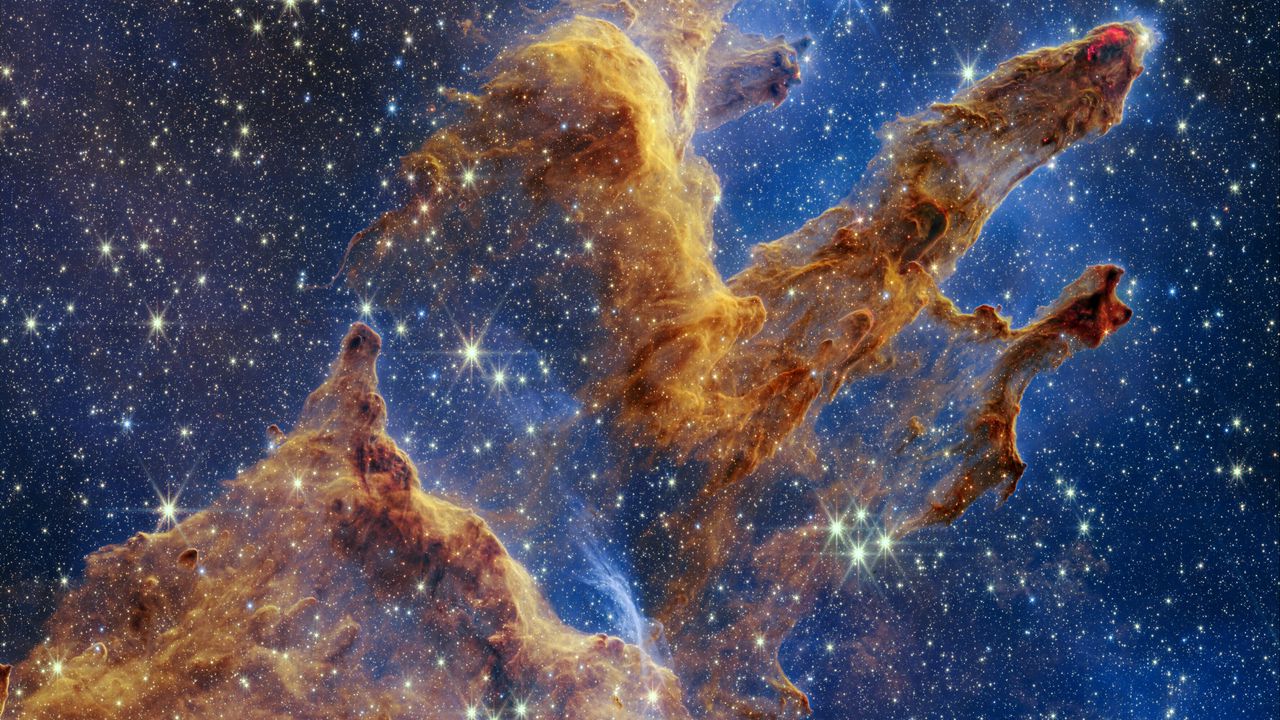 Wallpaper galaxy, nebula, space, telescope