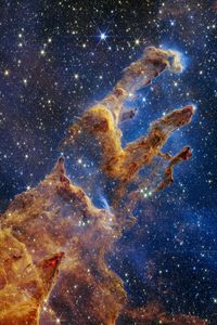 Preview wallpaper galaxy, nebula, space, telescope