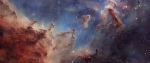 Preview wallpaper galaxy, nebula, stars, space, astronomy