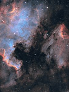 Preview wallpaper galaxy, nebula, stars, space, universe, glow