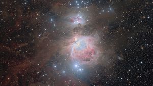 Preview wallpaper galaxy, nebula, stars, space, glow