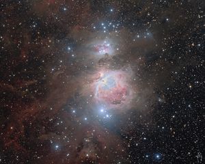 Preview wallpaper galaxy, nebula, stars, space, glow