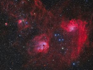 Preview wallpaper galaxy, space, nebula, stars