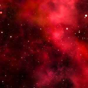 Preview wallpaper galaxy, space, red, shine, universe