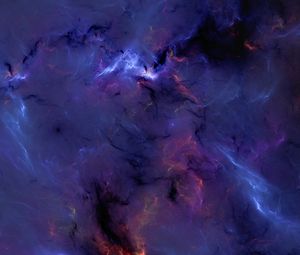 Preview wallpaper galaxy, space, shine, art, abstract