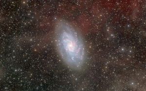 Preview wallpaper galaxy, space, stars, nebula, universe, sky