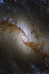 Preview wallpaper galaxy, space, universe, spiral, nebula
