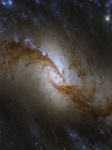 Preview wallpaper galaxy, space, universe, spiral, nebula