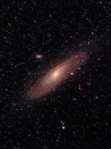 Preview wallpaper galaxy, spiral, nebula, stars, space