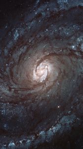 Preview wallpaper galaxy, spiral, space, nebula