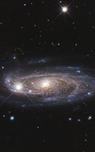 Preview wallpaper galaxy, spiral, space, nebula, stars