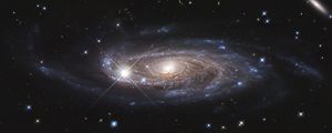 Preview wallpaper galaxy, spiral, space, nebula, stars