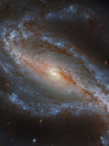Preview wallpaper galaxy, spiral, space, stars, nebula