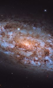 Preview wallpaper galaxy, spiral, stars, nebula, space