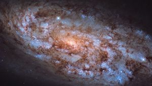 Preview wallpaper galaxy, spiral, stars, nebula, space