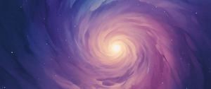 Preview wallpaper galaxy, spots, purple, art, space